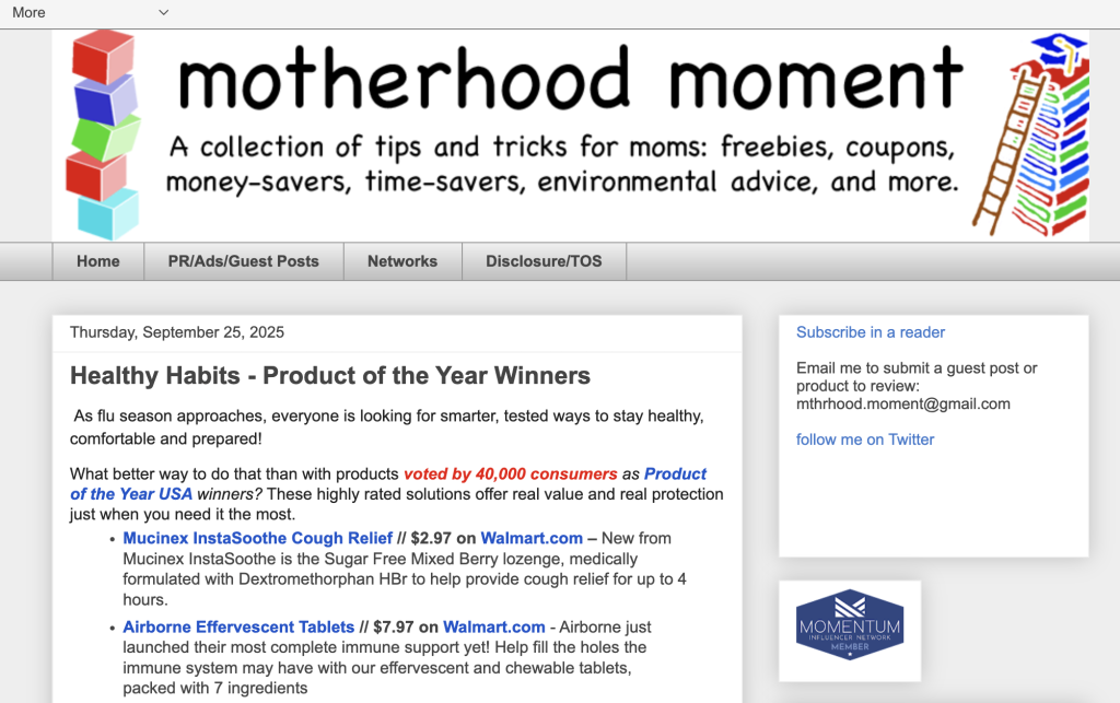 Motherhood Moment